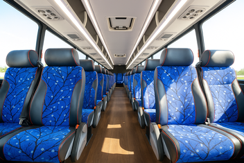 Lakeville Charter Bus Inside