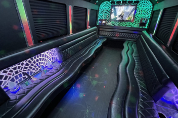 Lakeville Limo Bus Interior