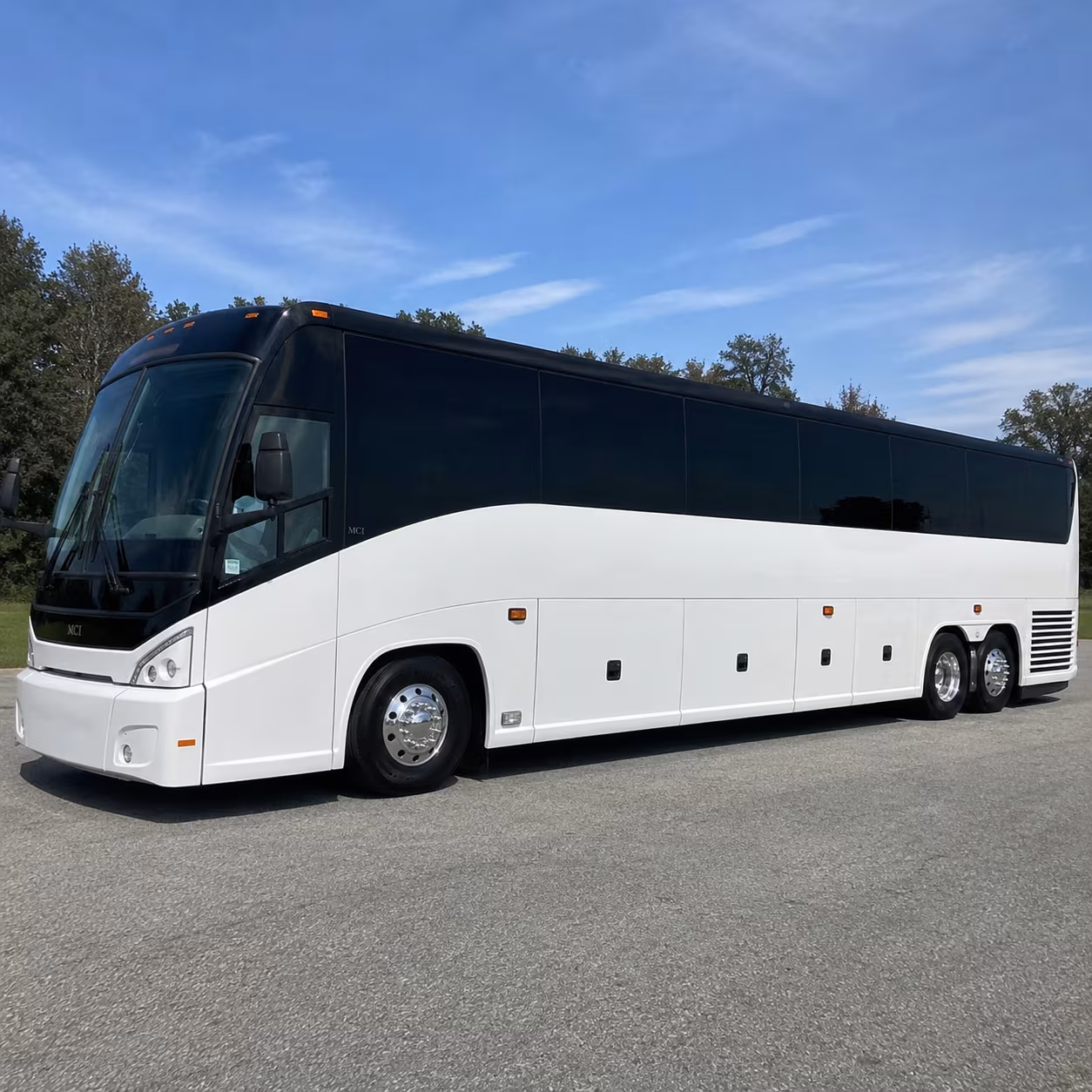 bus rental options for lakeville trips