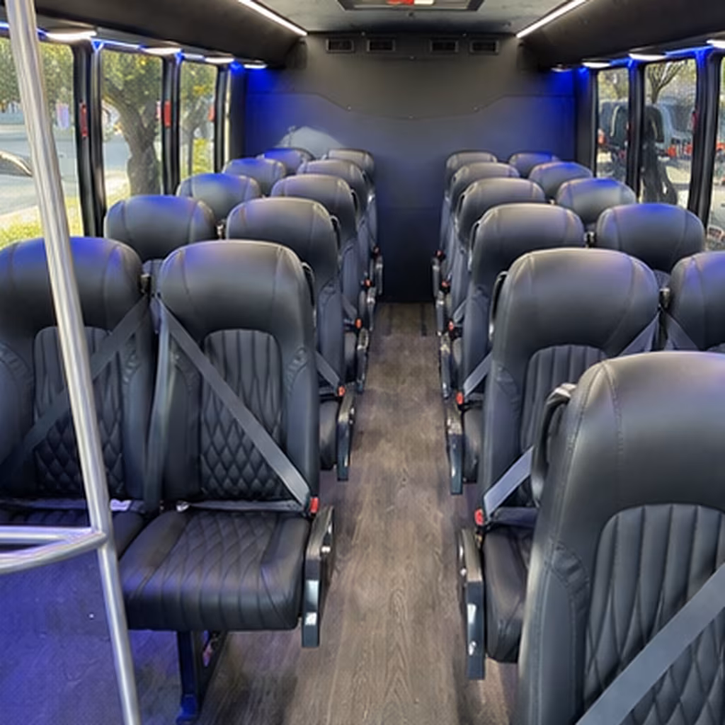 lakeville employee transportation onboard seating